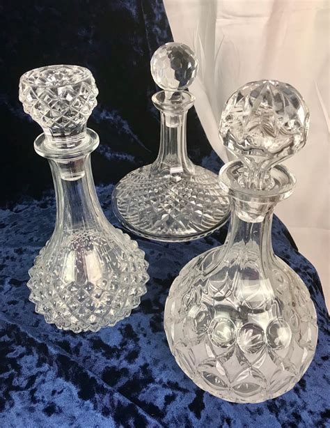 dating antique glass decanters